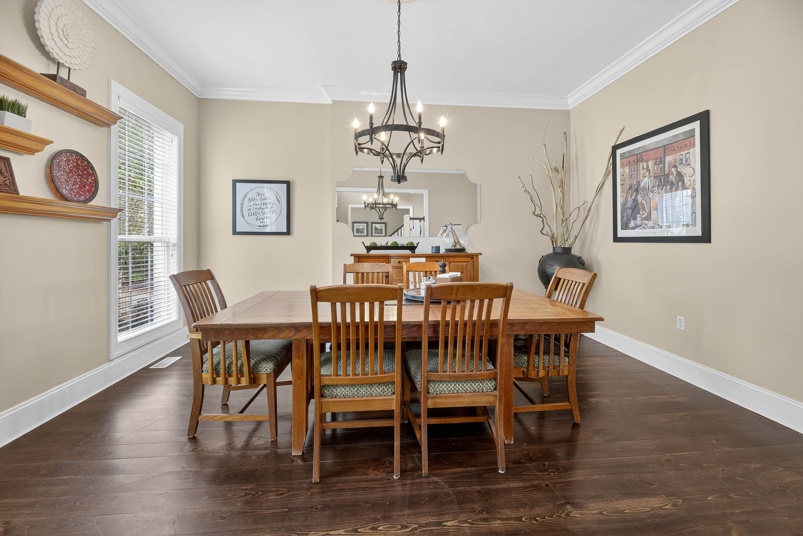 Formal Dining — River Run riverfront estate