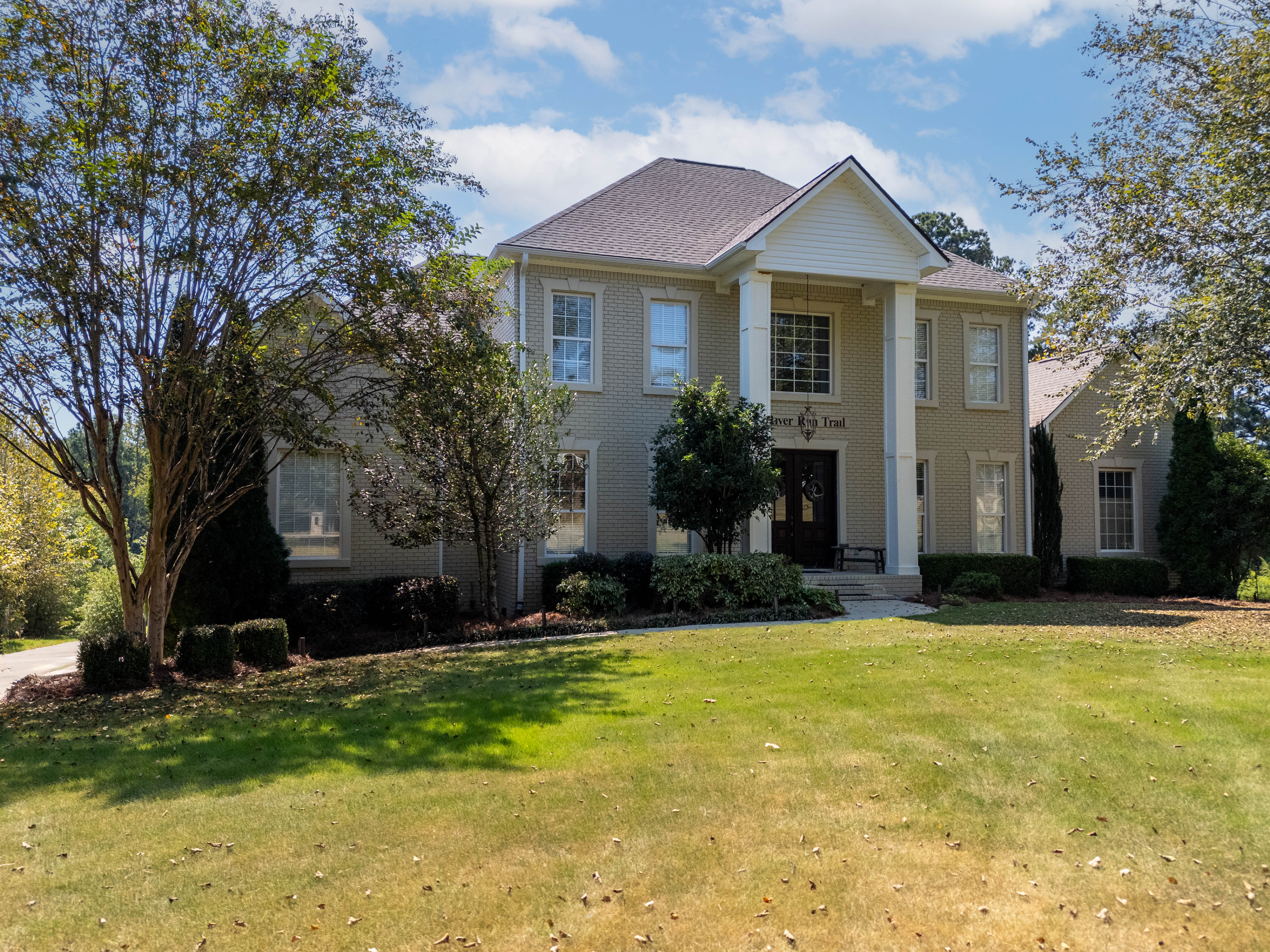 The Front Lawn — River Run riverfront estate